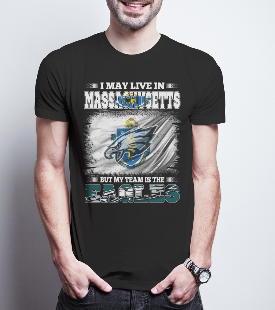 Massachusetts Roots Philadelphia Eagles T-Shirt