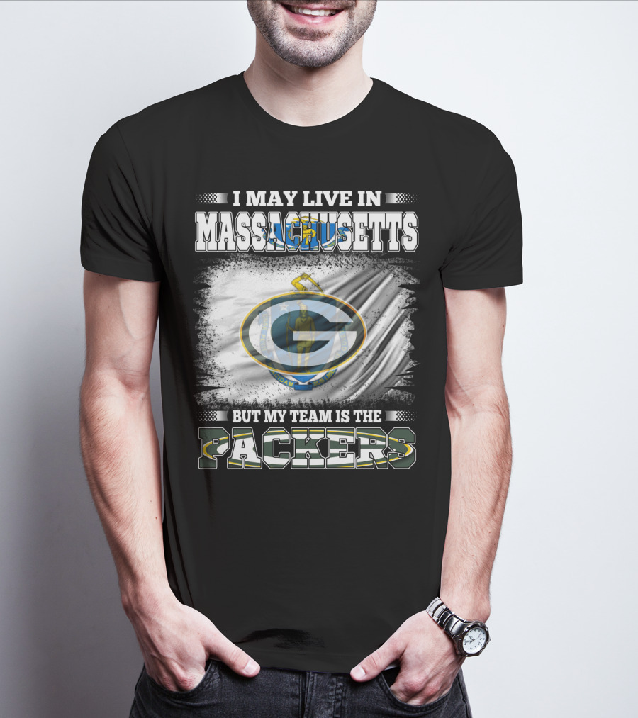 Massachusetts Resident Loyal To Packers Team T-Shirt