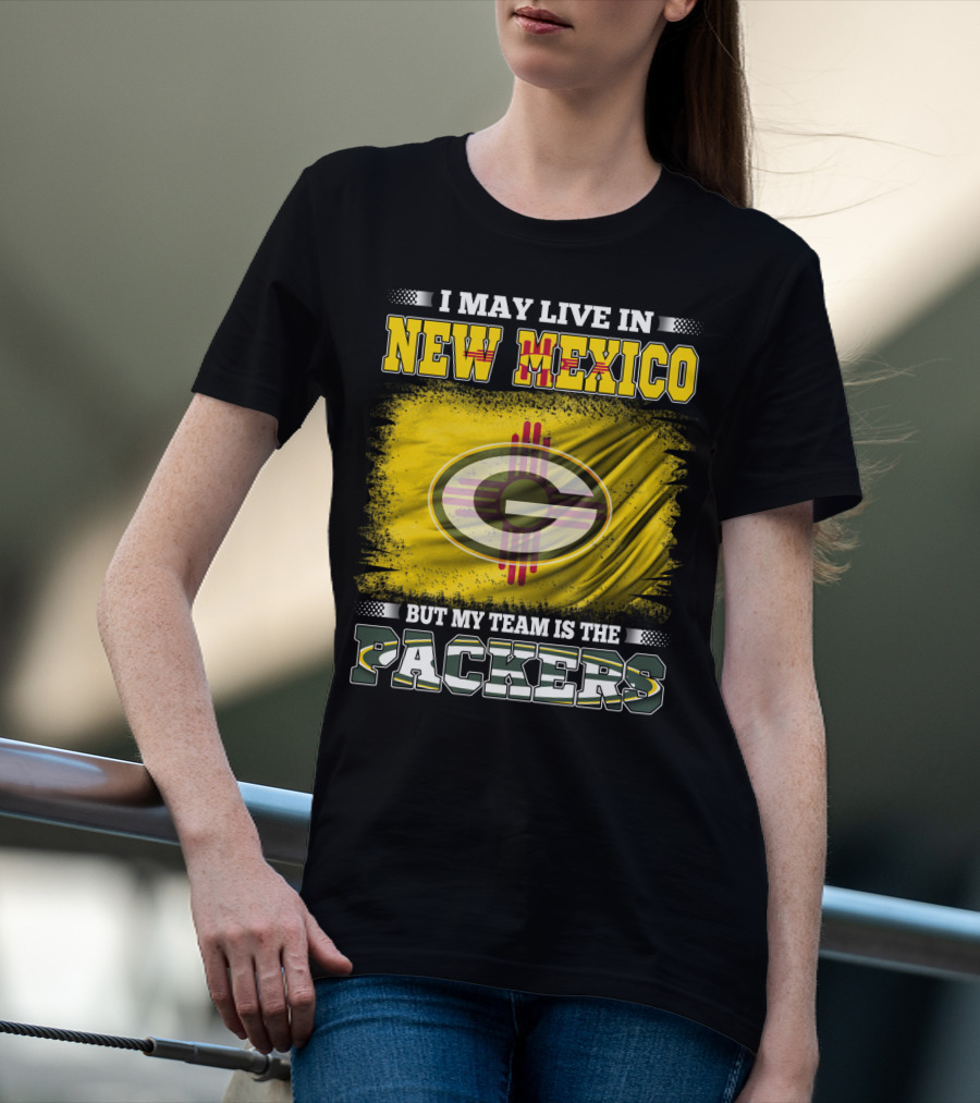 New Mexico Resident Proud Green Bay Packers Fan T-Shirt