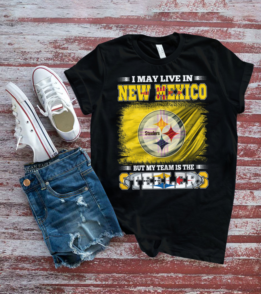 New Mexico Fan Of The Steelers Team T-Shirt