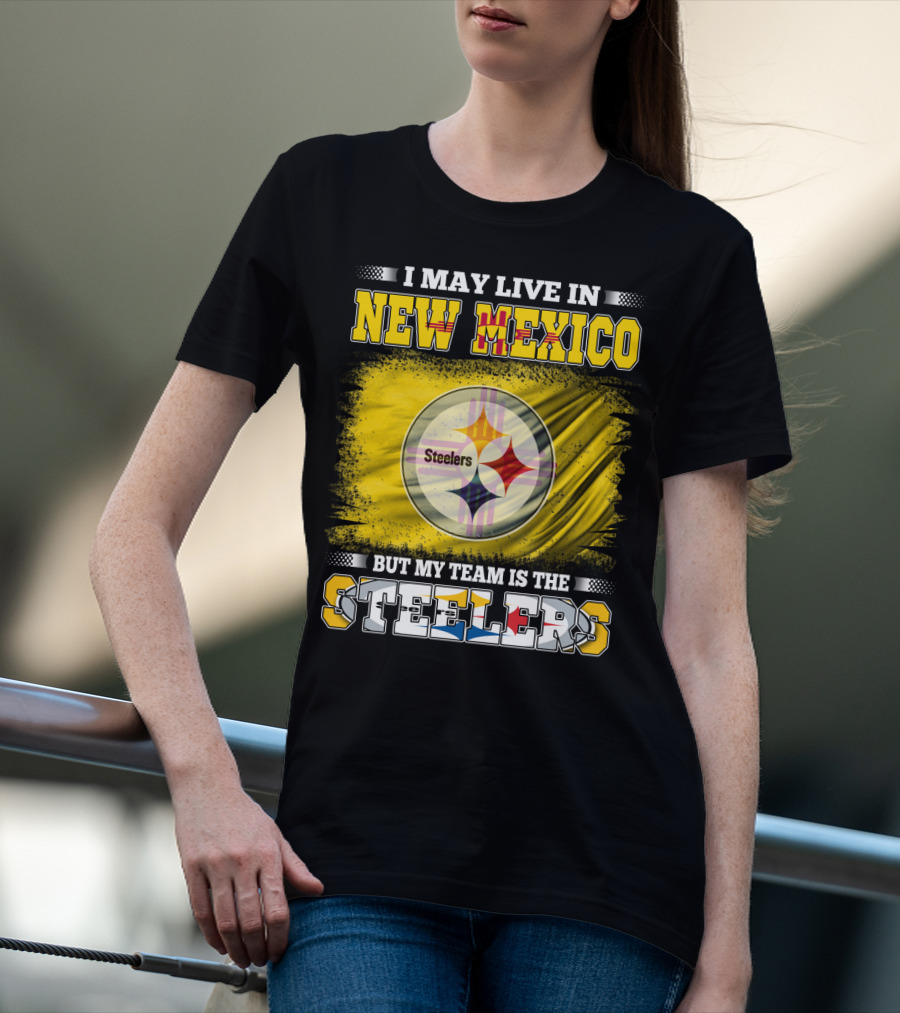 New Mexico Fan Of The Steelers Team T-Shirt