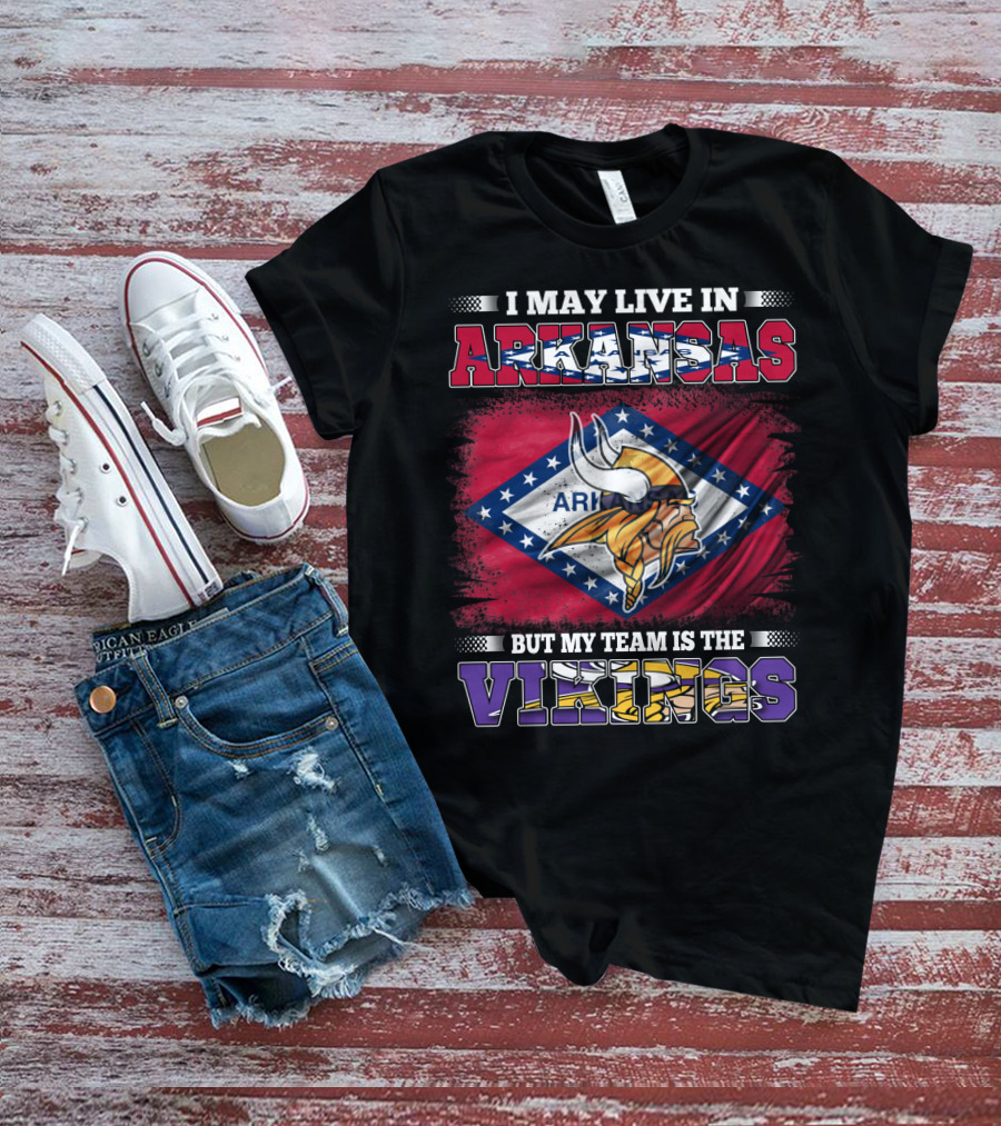 Arkansas Loyalty With Viking Pride Football Fan T-Shirt