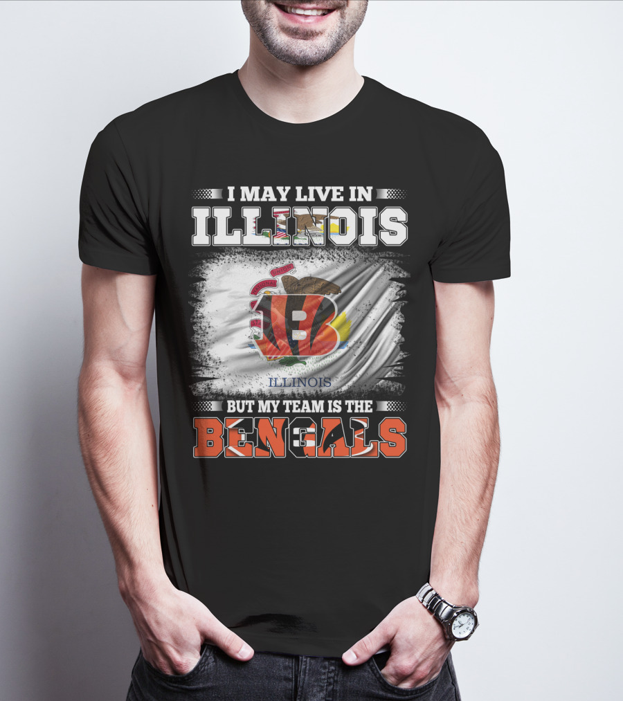 Illinois Pride And Loyalty To The Bengals Team T-Shirt