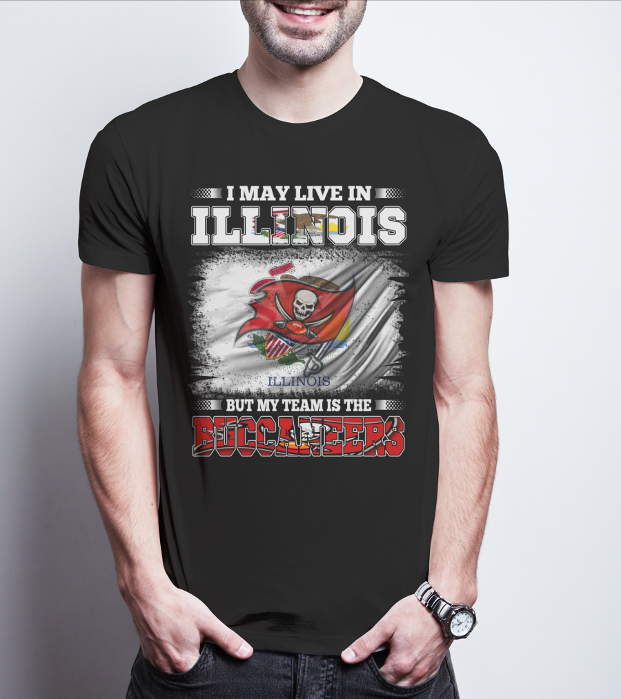 Illinois-Based Fan Connection To Buccaneers Team Pride T-Shirt