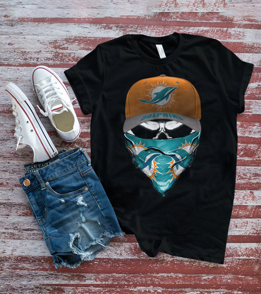MIAMI DOLPHINS DOLPHINS Cap And Bandana T-Shirt