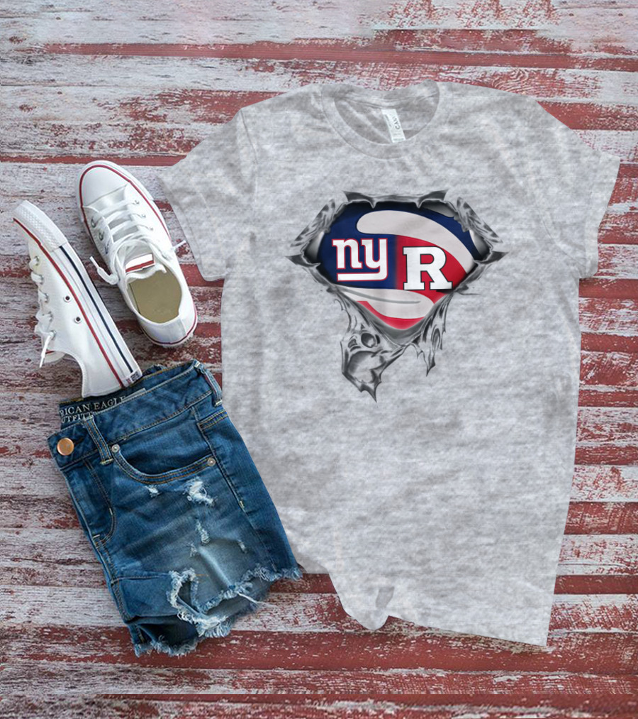 New York Giants Scarlet Knights Crossover T-Shirt