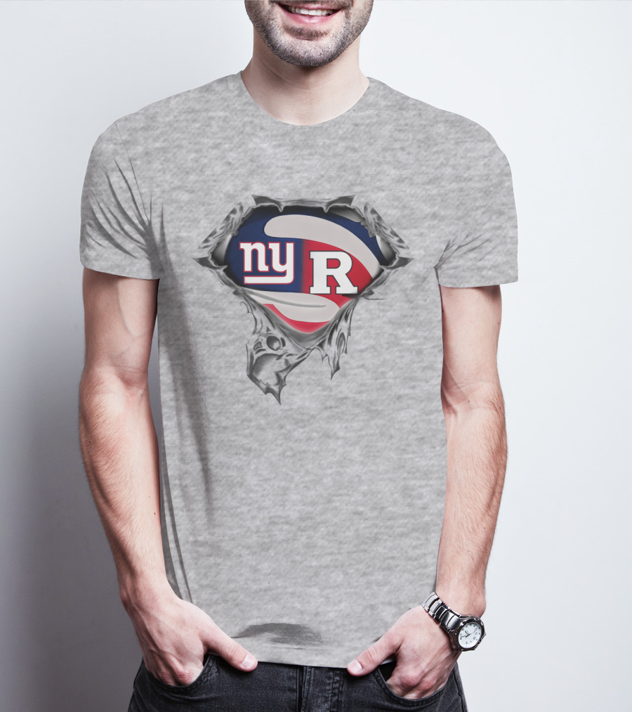 New York Giants Scarlet Knights Crossover T-Shirt