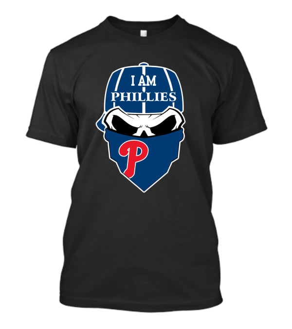 I Am Phillies Skull 'P' T-Shirt