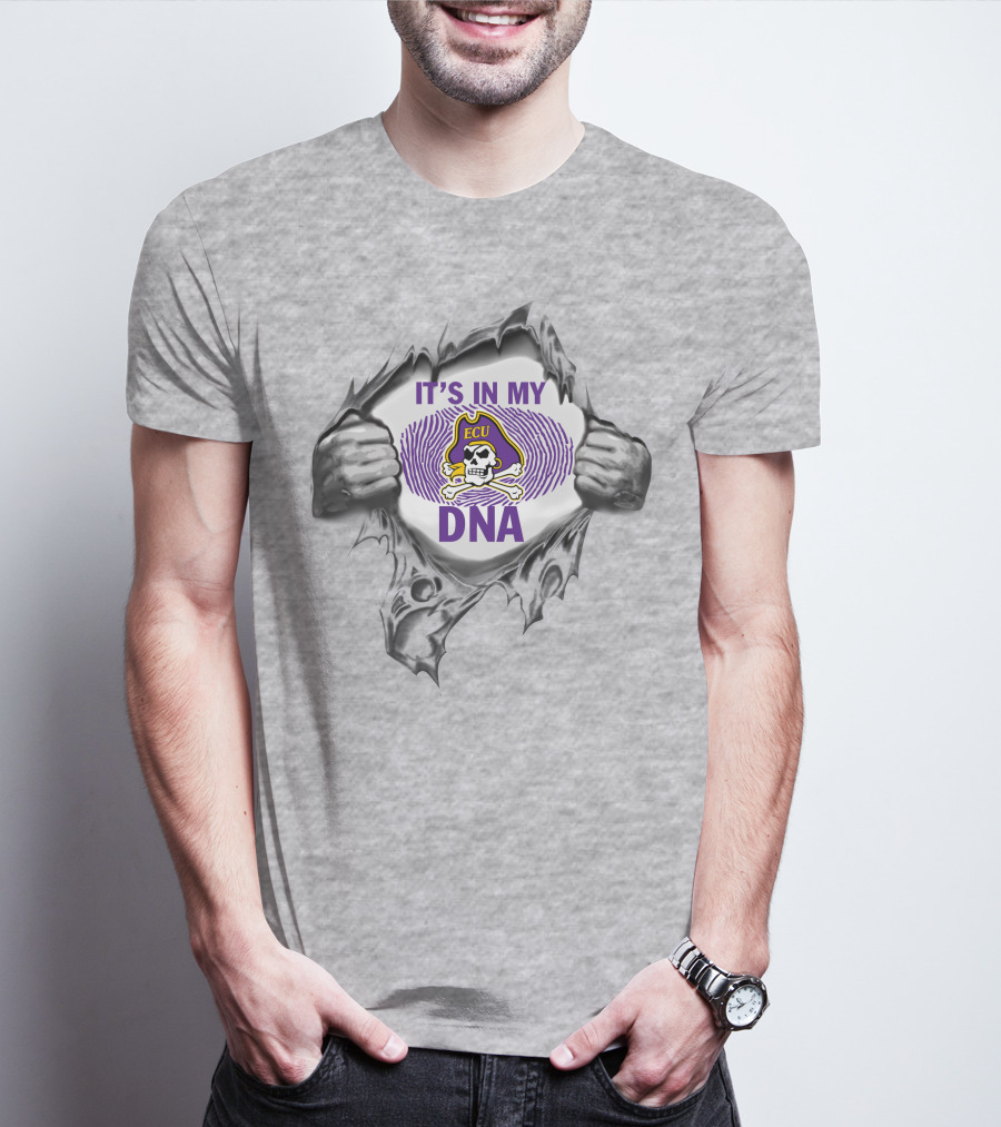 It's In My Ecu Pirates Dna T-Shirt