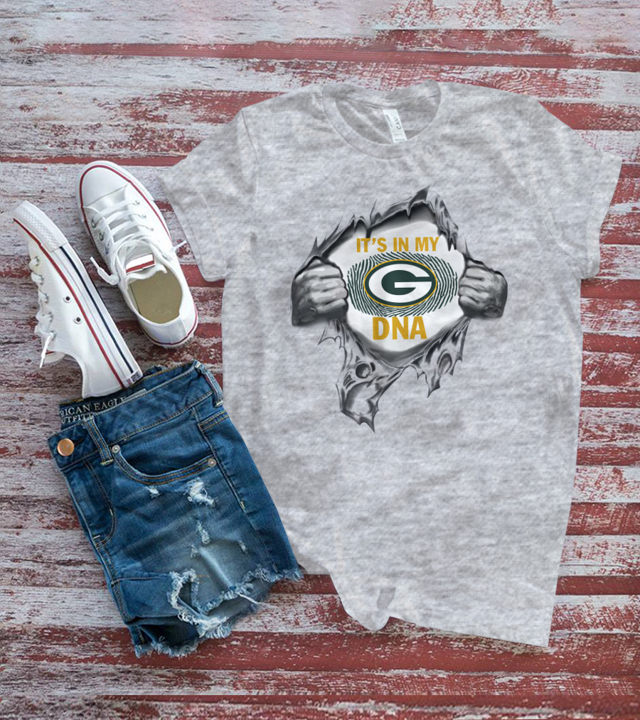 It's In My Green Bay Packers Dna T-Shirt