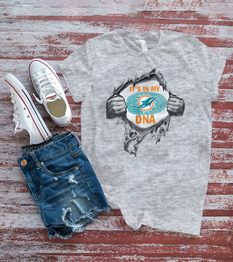Miami Dolphins It's In My Dna T-Shirt