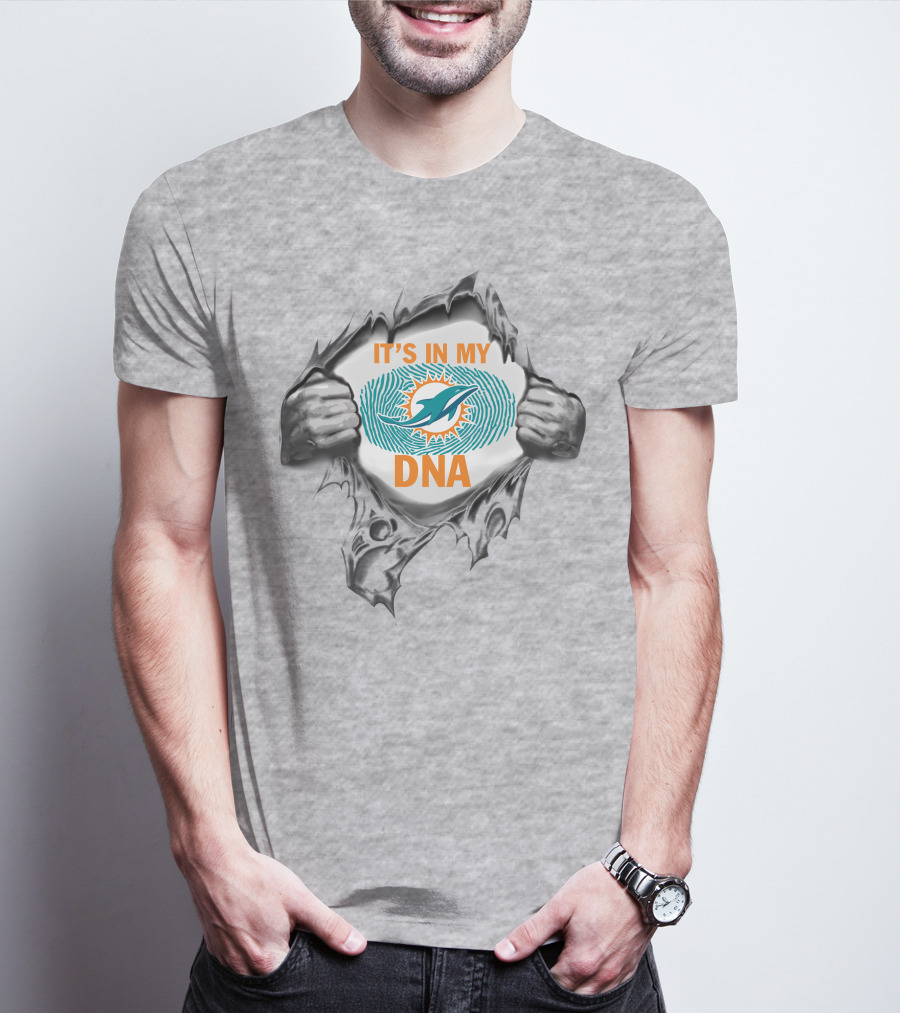 Miami Dolphins It's In My Dna T-Shirt