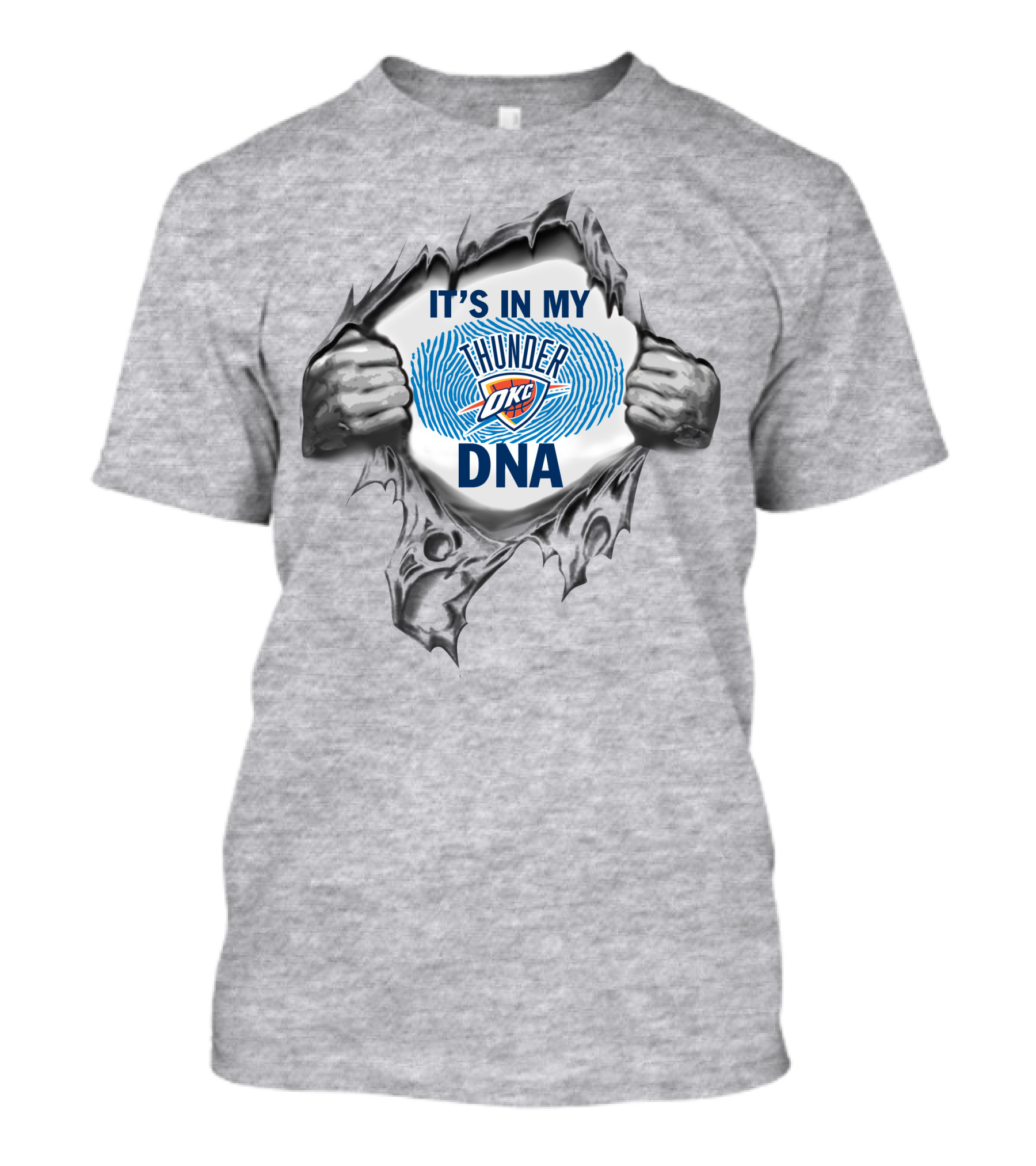 It's In My Oklahoma City Thunder Dna T-Shirt