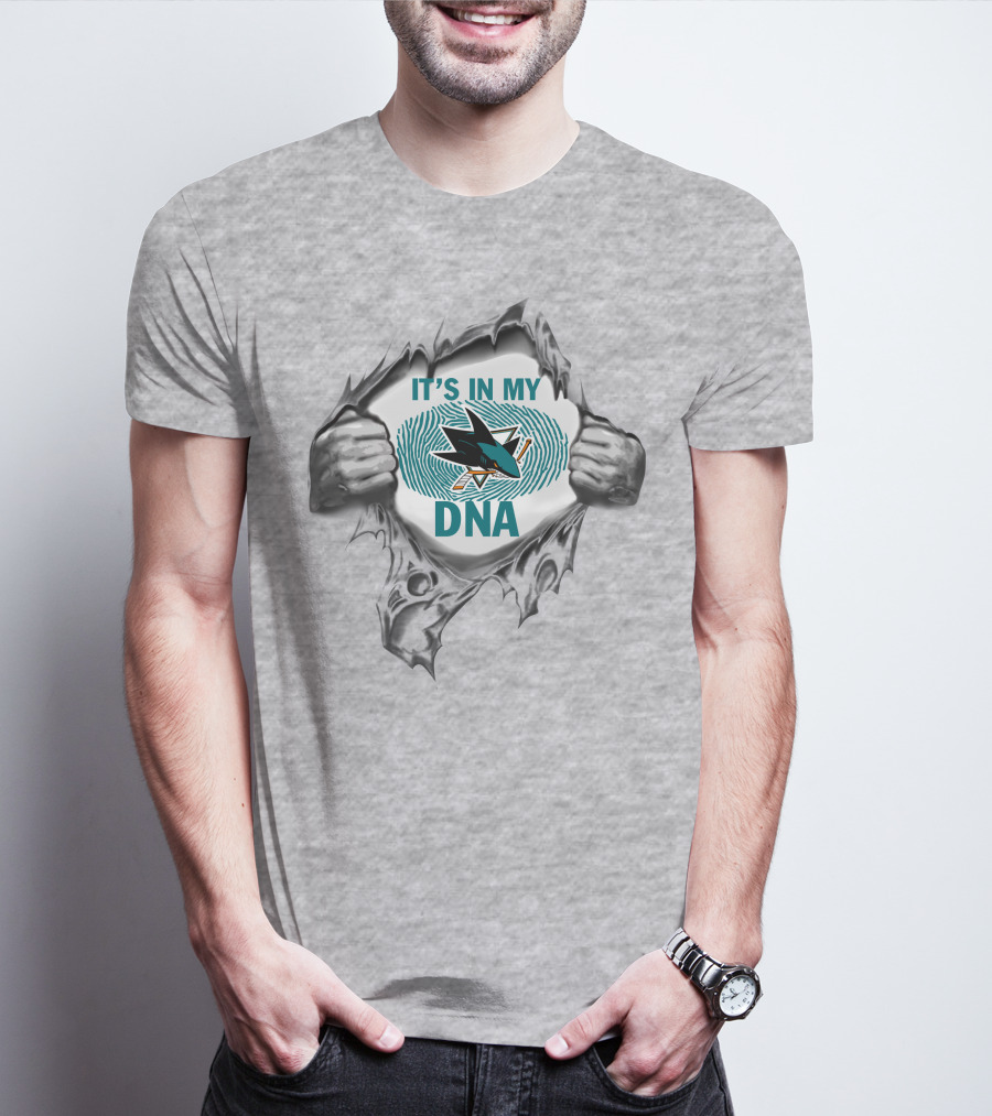It's In My Dna San Jose Sharks T-Shirt