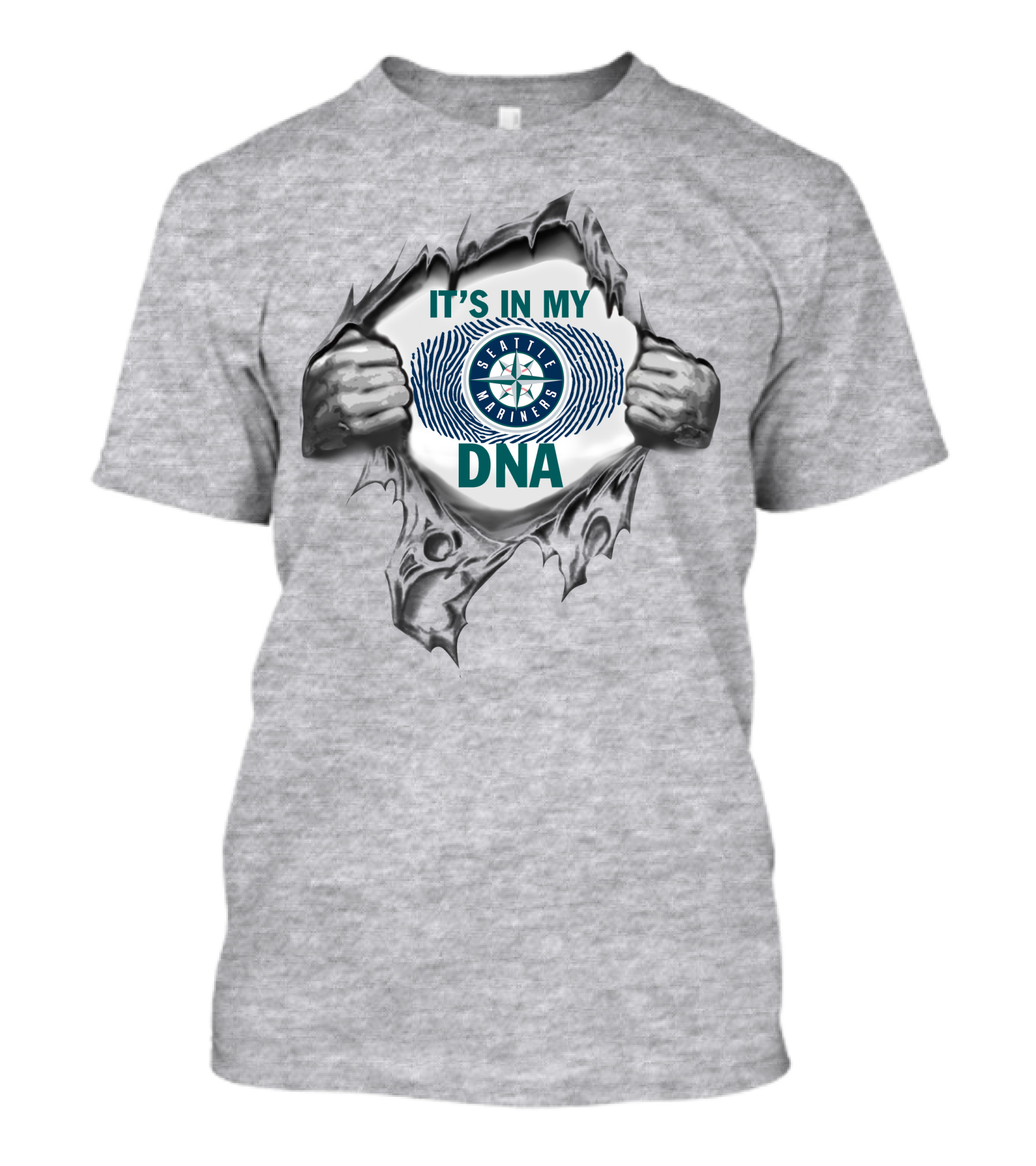 It's In My Seattle Mariners Dna T-Shirt