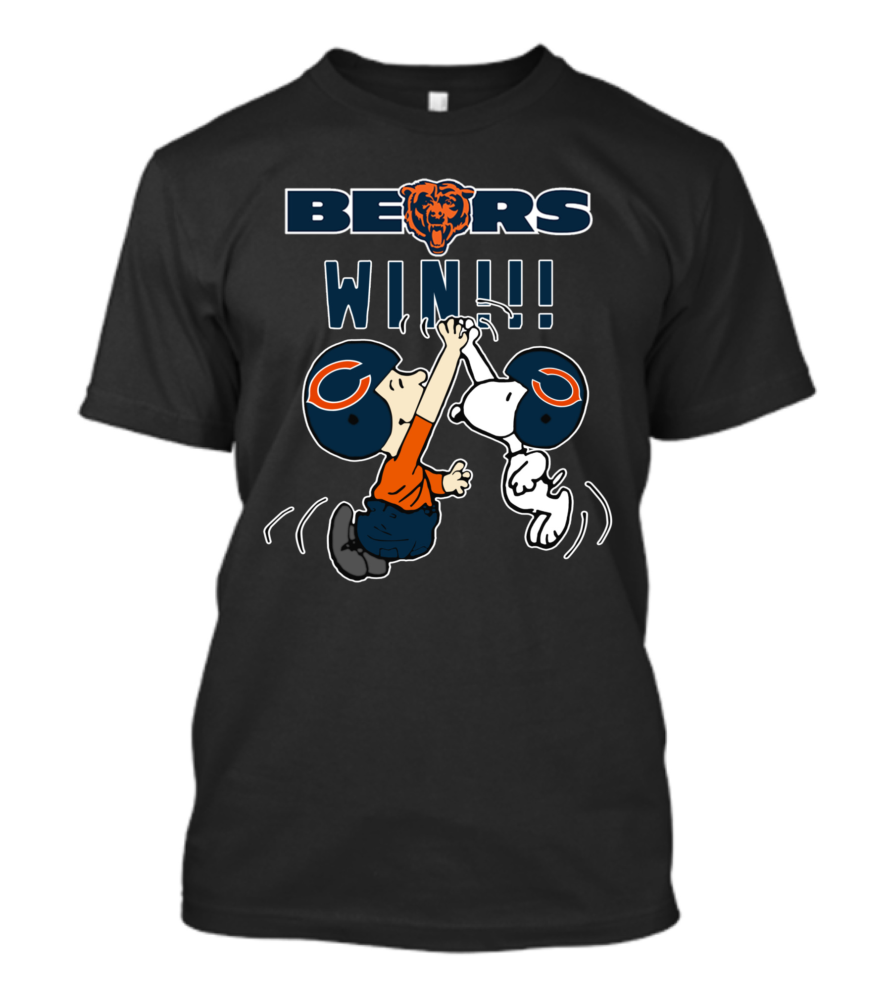 Bears Win Chicago Football Victory Celebration T-Shirt