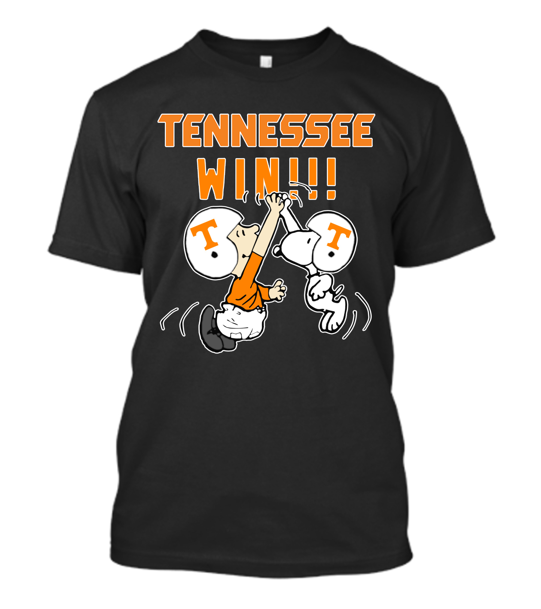 Tennessee Win High-Five Celebration With T Helmets T-Shirt