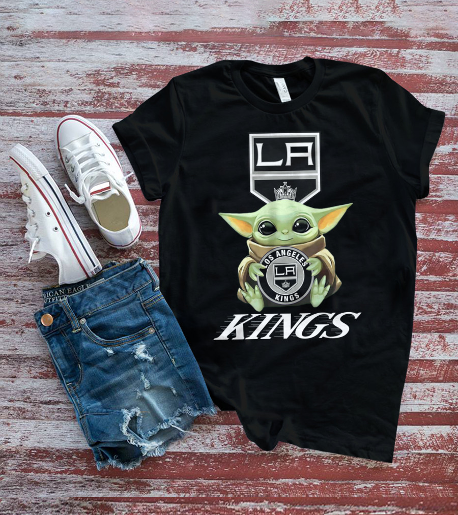 Los Angeles Kings Baby Yoda La Kings T-Shirt