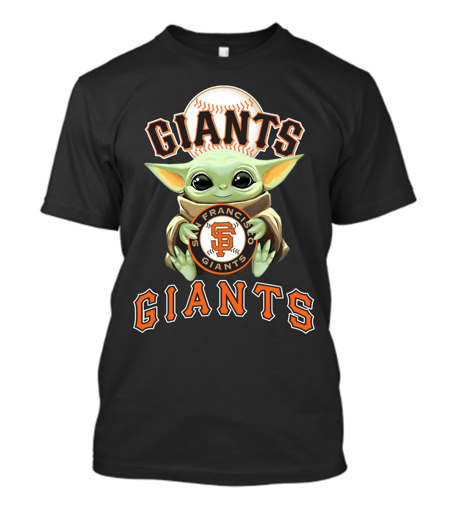 San Francisco Giants Baby Yoda Giants Baseball T-Shirt