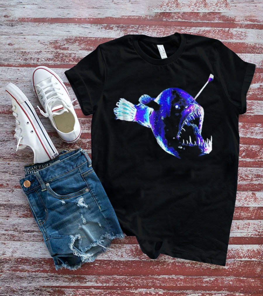 Angler Fish Night Glow Deep Sea Creature T-Shirt