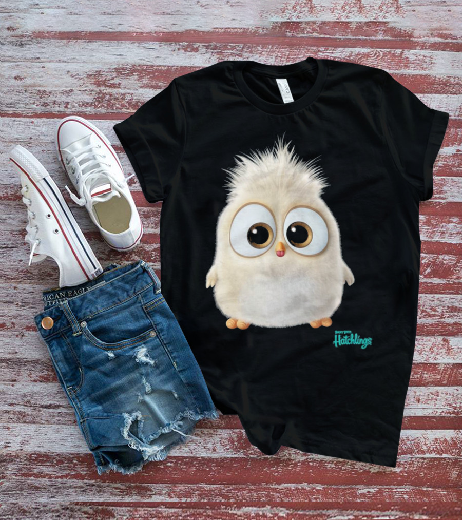 Angry Birds Hatchlings Cute Fuzzy Character T-Shirt
