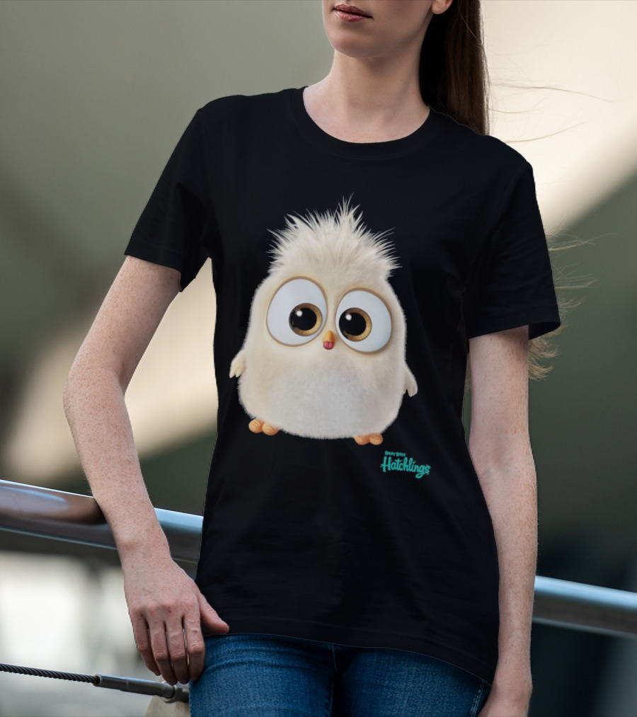 Angry Birds Hatchlings Cute Fuzzy Character T-Shirt