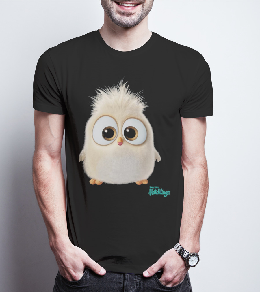 Angry Birds Hatchlings Cute Fuzzy Character T-Shirt
