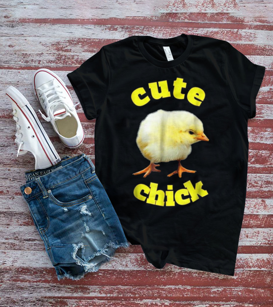 Cute Chick Fluffy Baby Chicken T-Shirt
