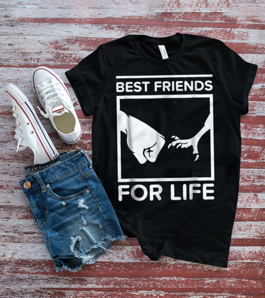 Best Friends For Life Bird Fist Bump T-Shirt