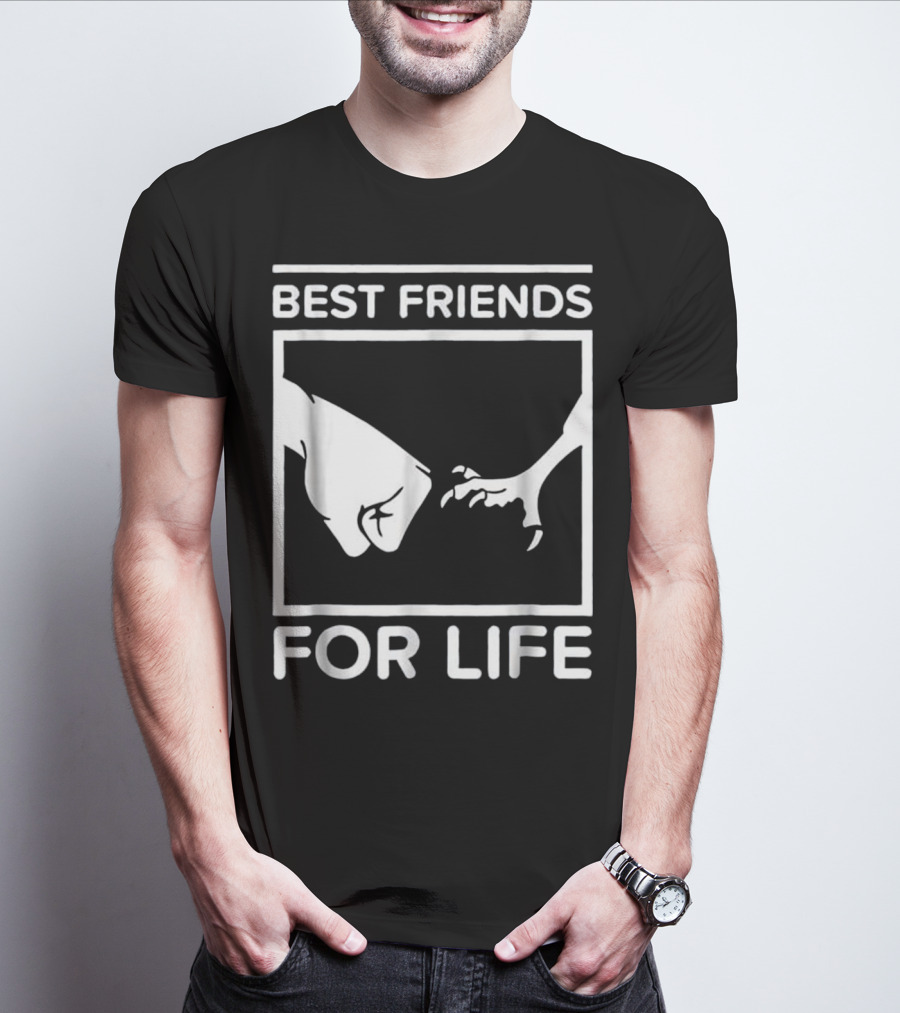 Best Friends For Life Bird Fist Bump T-Shirt