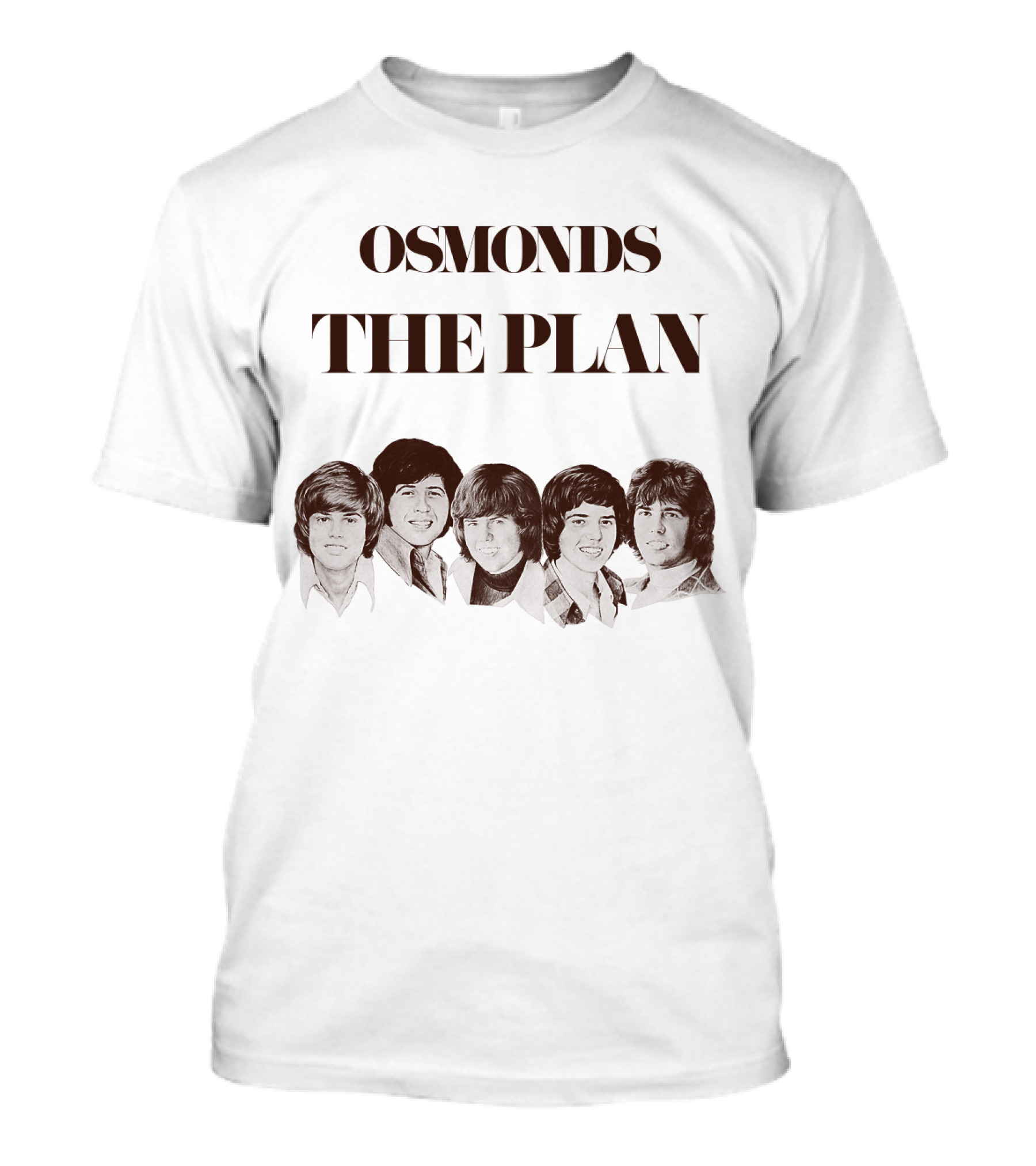 Osmonds The Plan Album Cover T-Shirt