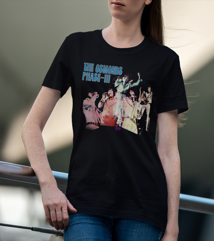 The Osmonds Phase III Concert Performance Montage T-Shirt