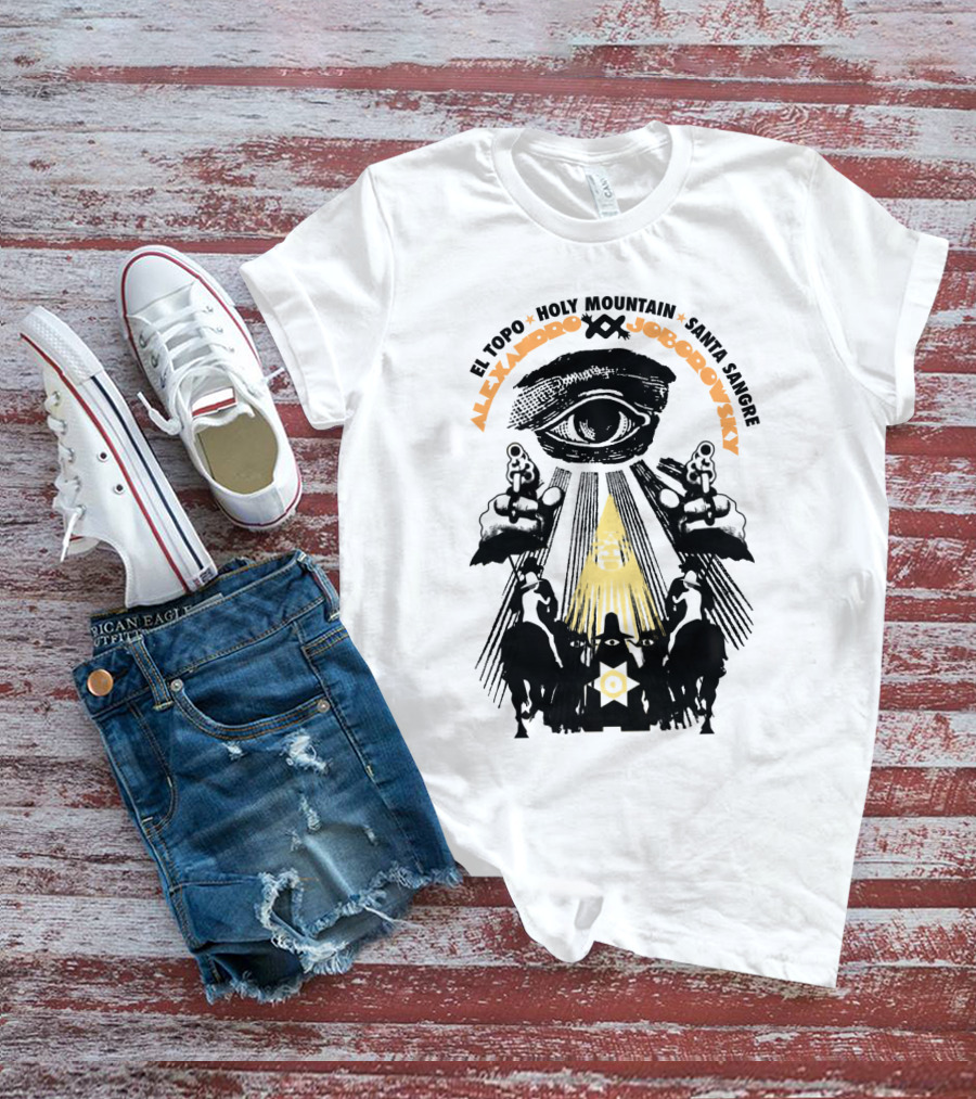 El Topo Holy Mountain Santa Sangre Alejandro Jodorowsky Eye Symbolism T-Shirt