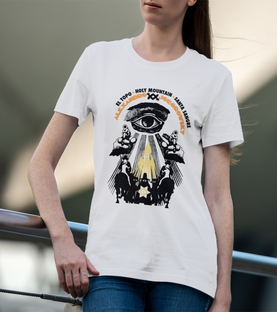 El Topo Holy Mountain Santa Sangre Alejandro Jodorowsky Eye Symbolism T-Shirt
