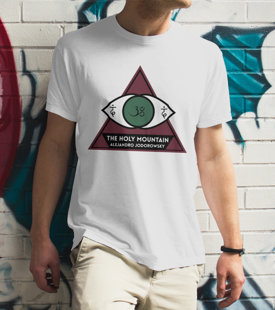 The Holy Mountain Alejandro Jodorowsky Eye Symbol Om Triangle T-Shirt