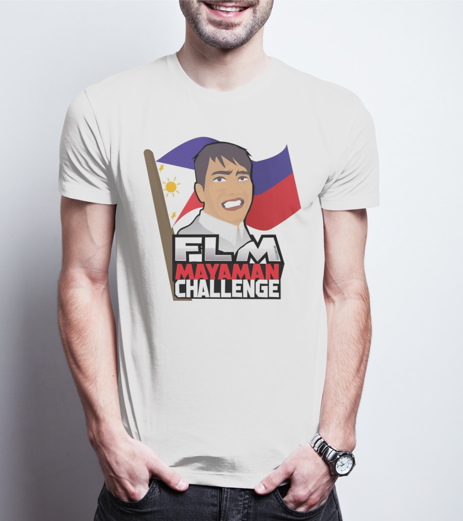 FLM Mayaman Challenge With Philippine Flag T-Shirt
