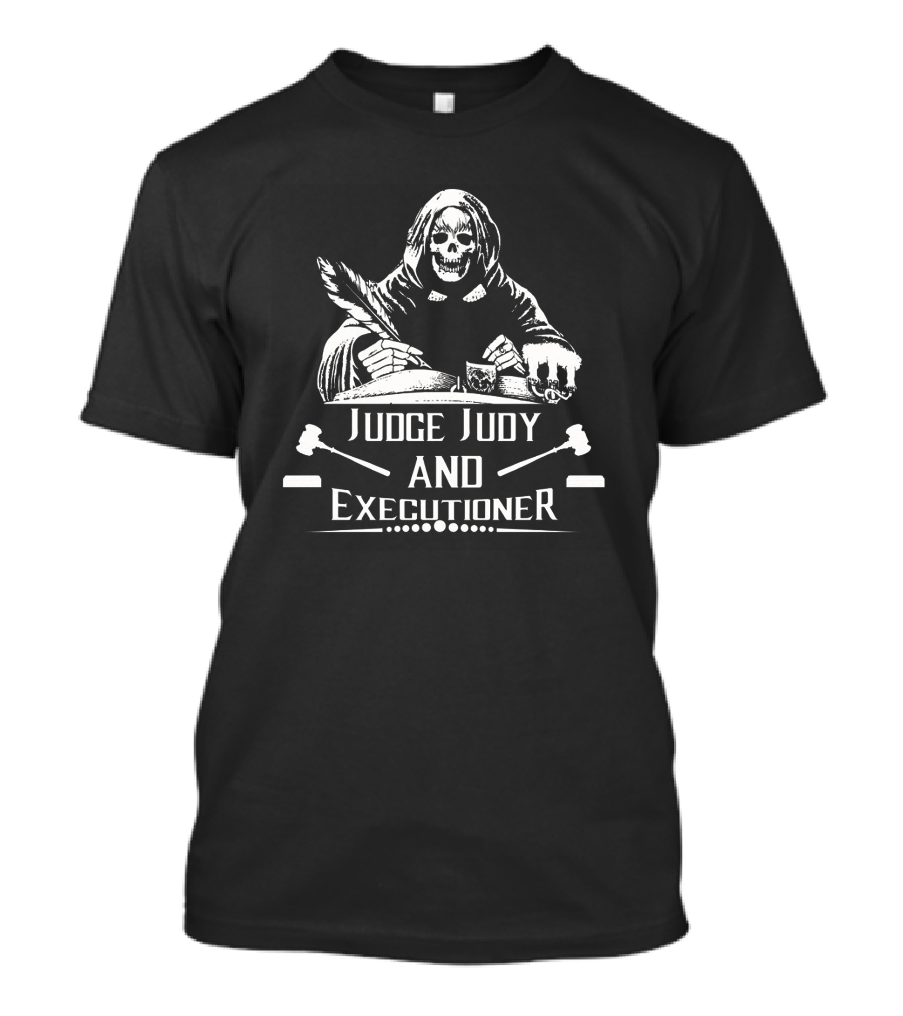 Judge Judy And Executioner Grim Reaper T-Shirt