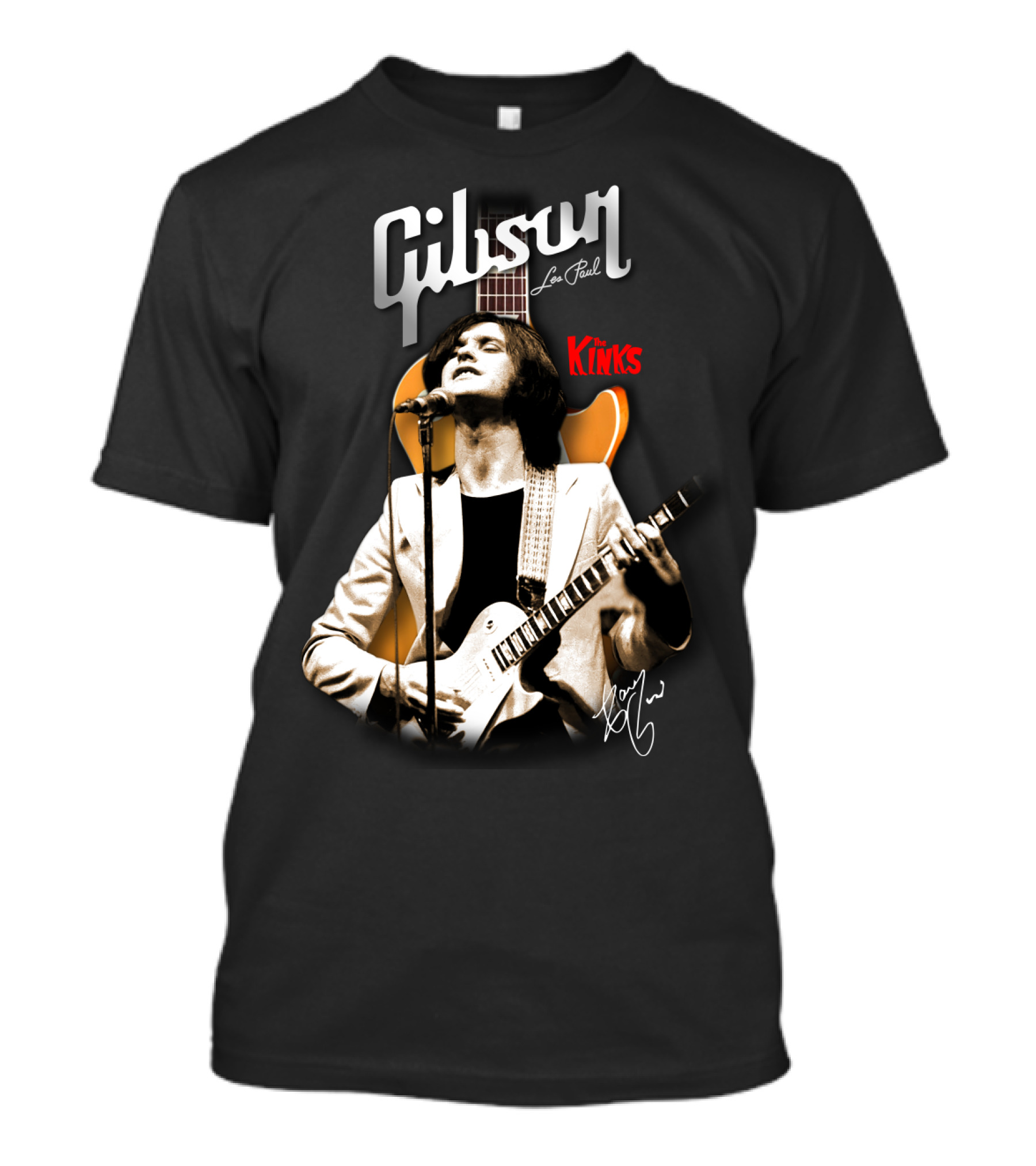 Gibson Les Paul The Kinks Guitarist Signature T-Shirt