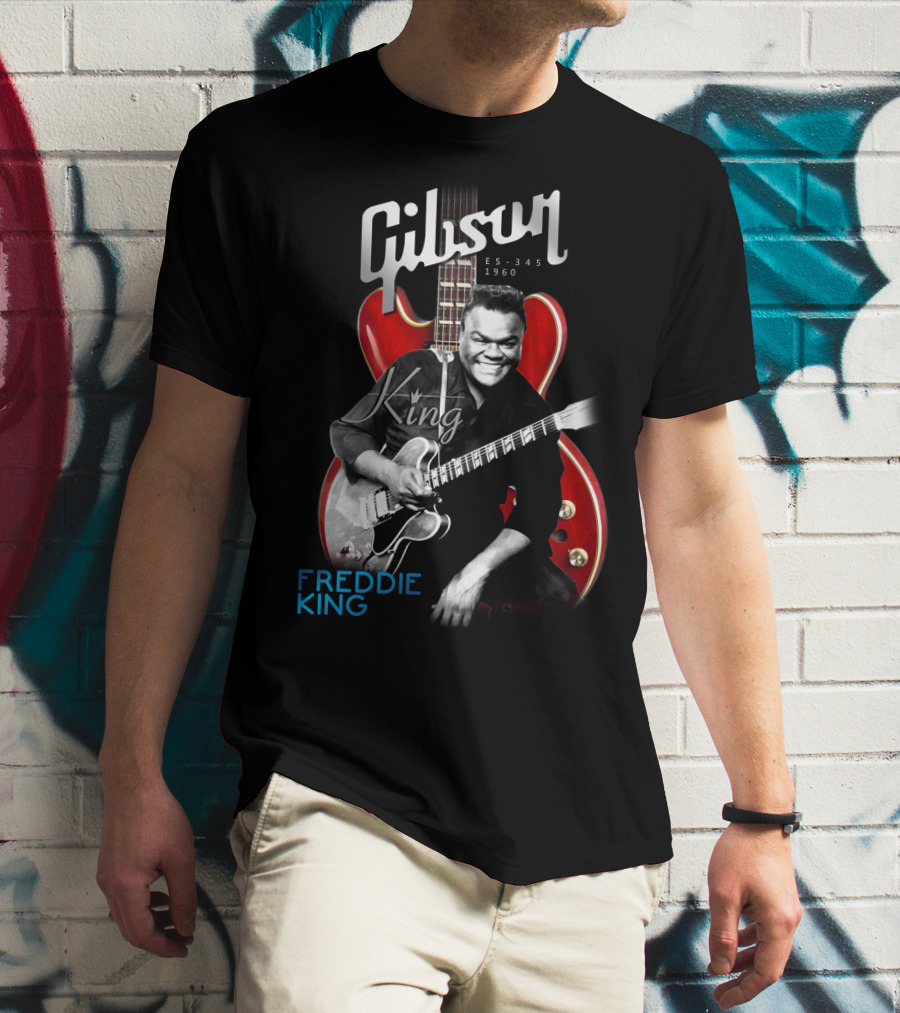 Gibson ES-345 1960 Freddie King Guitar T-Shirt