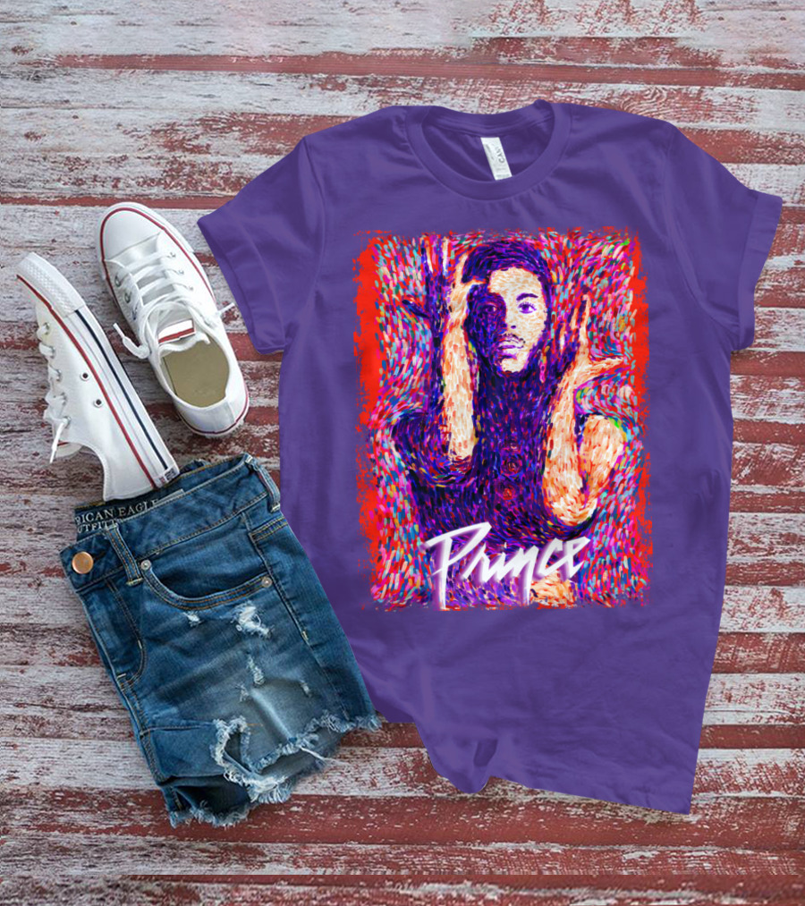 Prince Psychedelic Portrait T-Shirt
