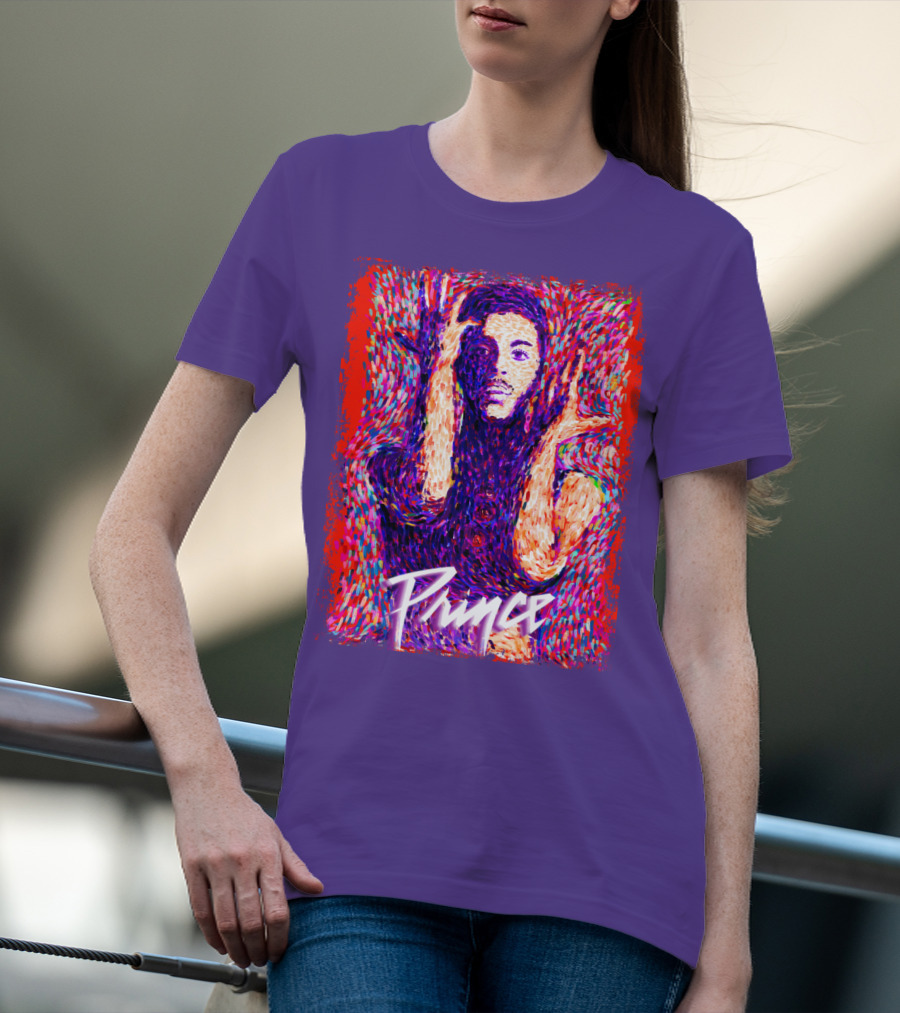 Prince Psychedelic Portrait T-Shirt