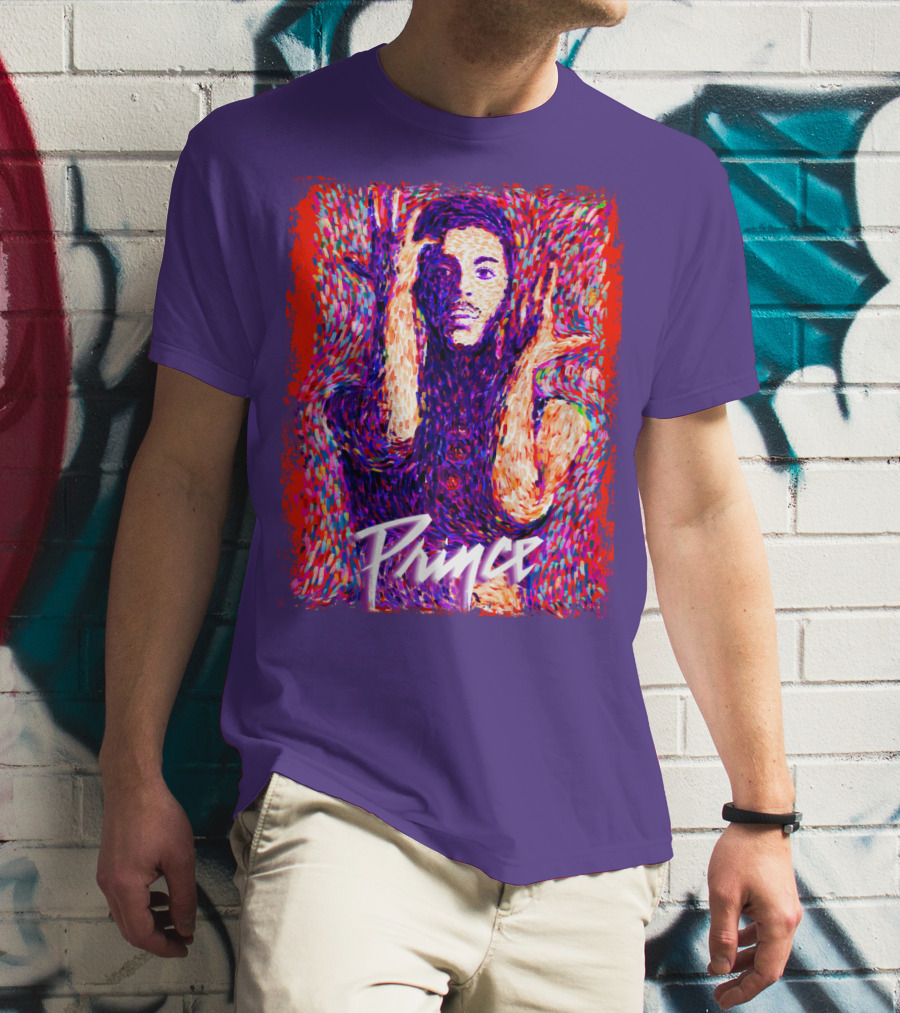 Prince Psychedelic Portrait T-Shirt