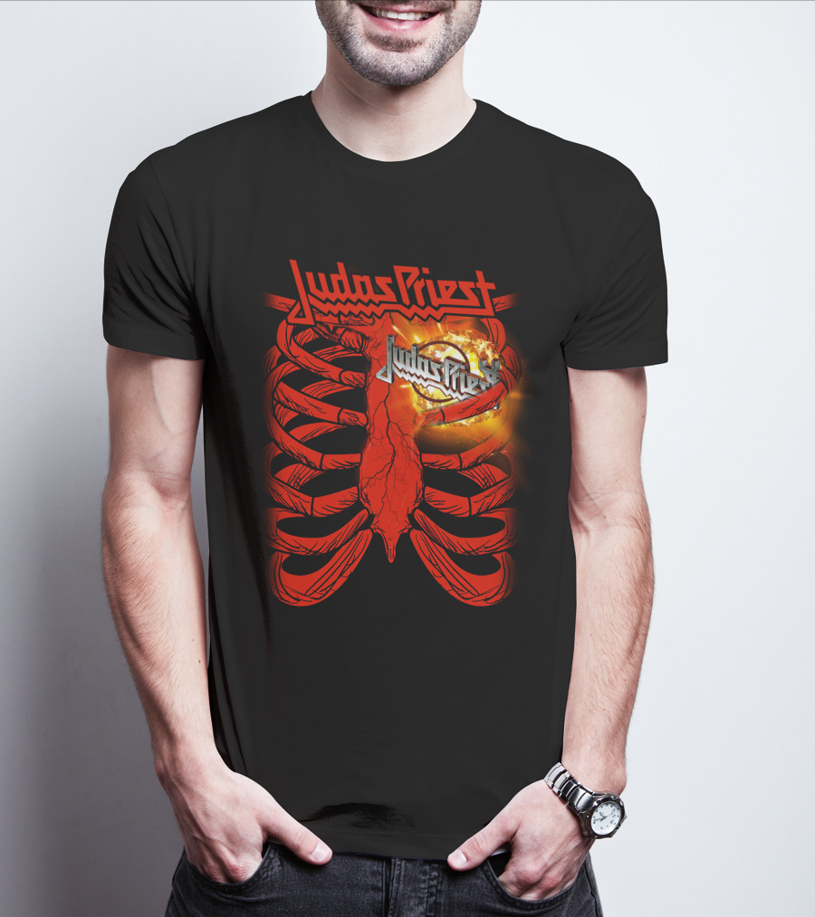 Judas Priest Ribcage Explosive T-Shirt