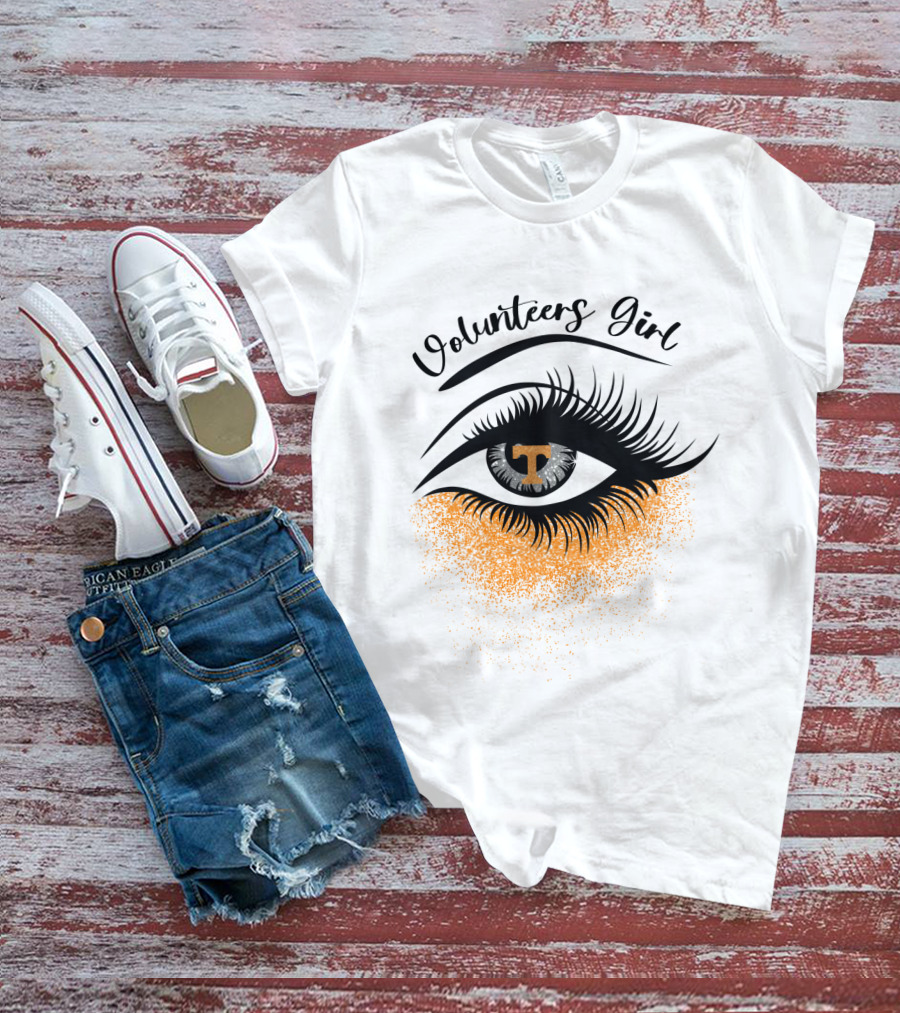 Volunteers Girl Tennessee Volunteers Eye T-Shirt
