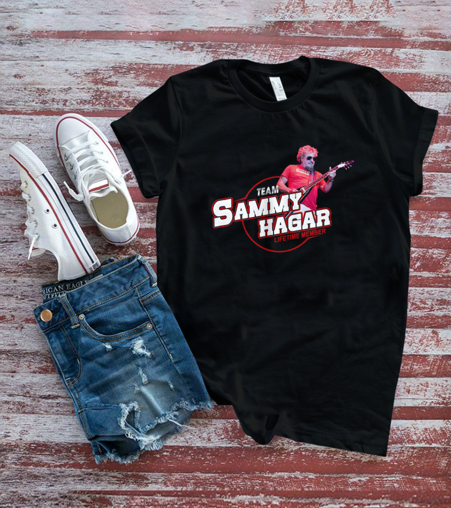 Team Sammy Hagar Lifetime Member T-Shirt