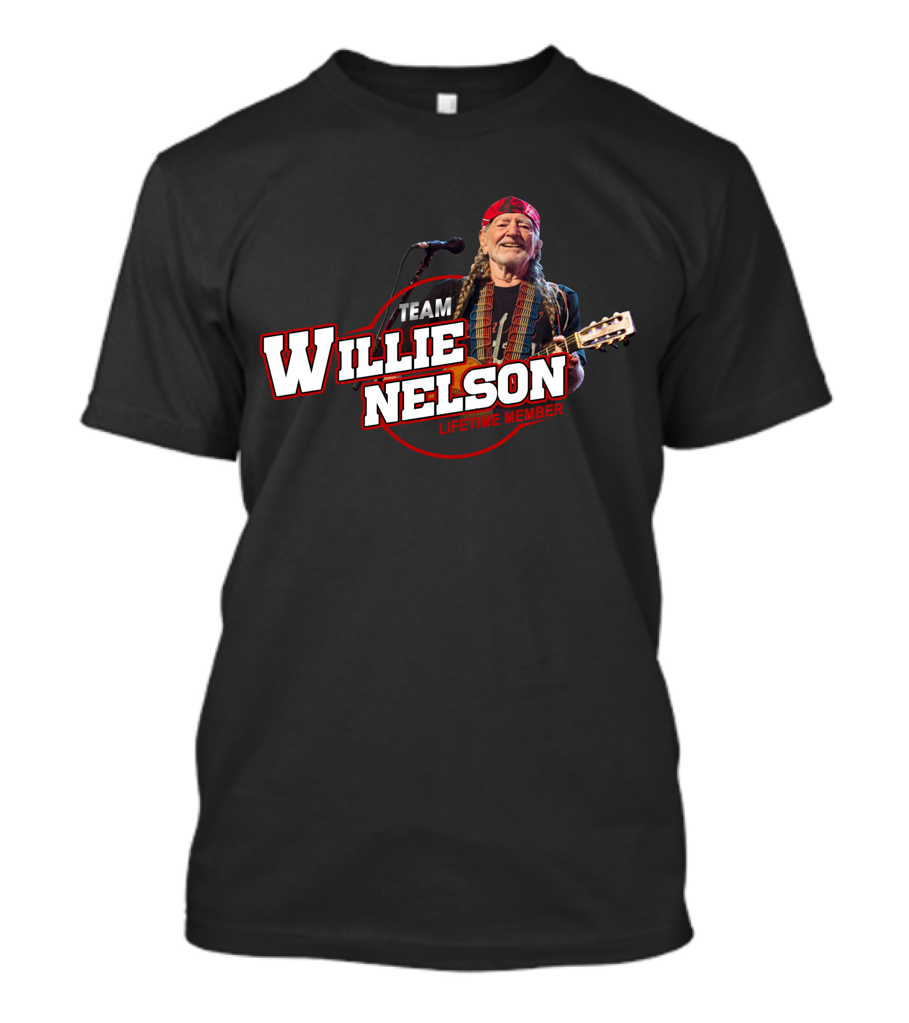 Team Willie Nelson Lifetime Member T-Shirt