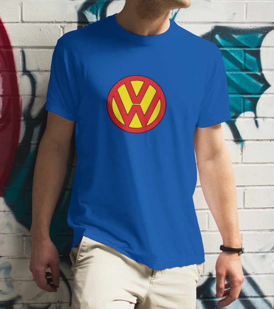 VW Superman Logo Mashup T-Shirt