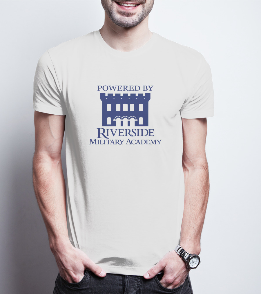 Powered By Riverside Military Academy T-Shirt