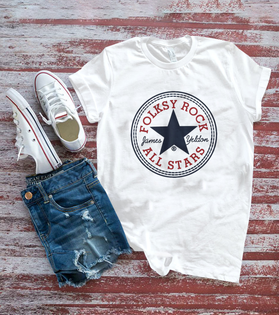 Converse Folksy Rock All Stars James Yeldon T-Shirt