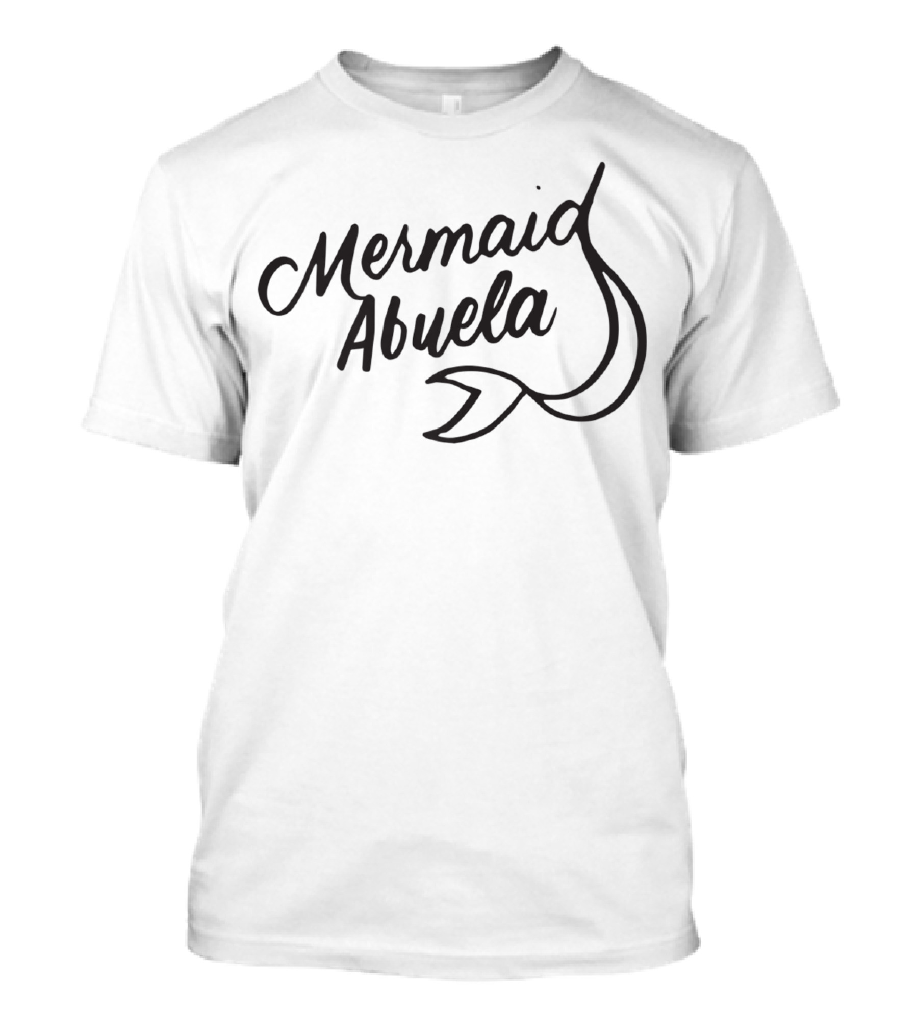 Mermaid Abuela Mermaids Theme Birthday Party T-Shirt